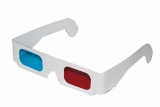 30 Stck: 3D Brille Rot / Zyan (sog. Anaglyphenbrille)