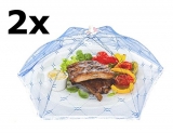 2 Stck Premium XXXL Insektenschutzhaube (58 x 58 cm) Schutz vor Fliegen